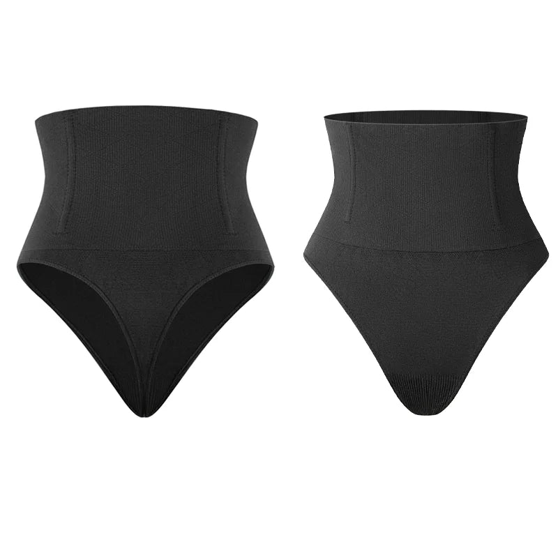Women High Waist Thong Control Panties  Sexy Tummy Flat Lingeries Shapers Slimming Butt Lifter Underwear Fajas