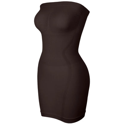 Tube Top Shaping Dress Women'S Full Body Control Shapewear High Elastic Hip Lifting Shapes Perfect Curves Wear Daily Wear Outfit