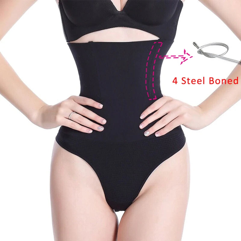 Waist Cincher Thong Girdle Butt Tummy Slimmer Thong Panty Minceur Shapewear Control Shaper Waist Cincher Hip up Underwear