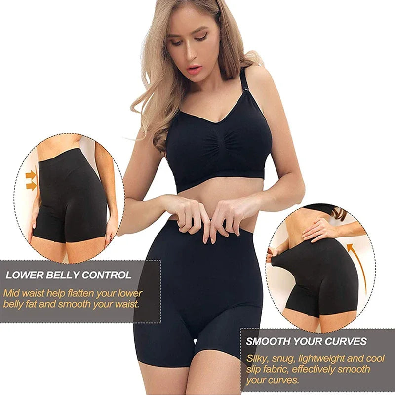 MISSMOLY Shapewear Shorts for Women Tummy Control High Waist Body Shaper Compression Thigh Slimmer Butt Lifter Panties Underwear