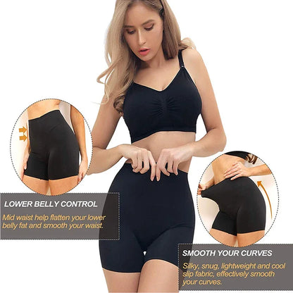 MISSMOLY Shapewear Shorts for Women Tummy Control High Waist Body Shaper Compression Thigh Slimmer Butt Lifter Panties Underwear