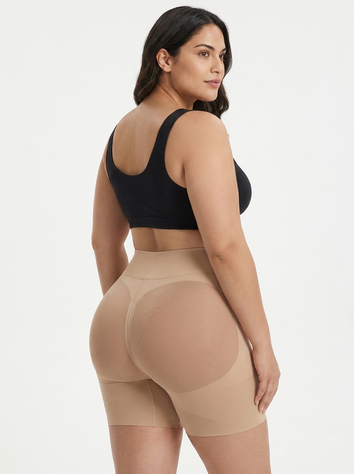 High-Waist Shaping Shorts mit Po-Push-Up