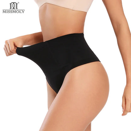 Women High Waist Thong Control Panties  Sexy Tummy Flat Lingeries Shapers Slimming Butt Lifter Underwear Fajas