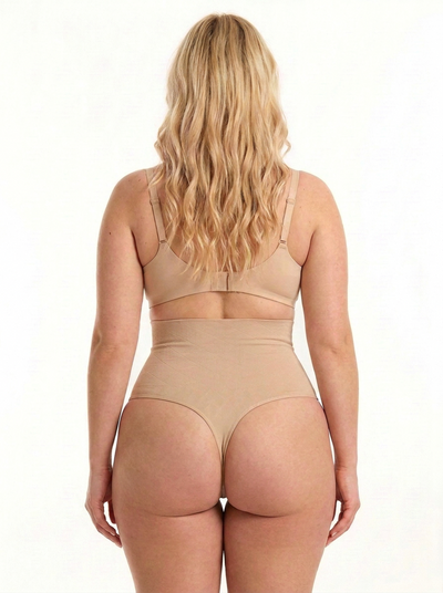 High-Waist String Push-Up für Po und flachen Bauch