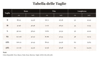 ArmoVita - tabella delle taglie
