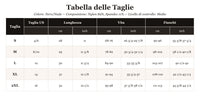 ArmoVita - tabella delle taglie