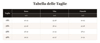ArmoVita - tabella delle taglie
